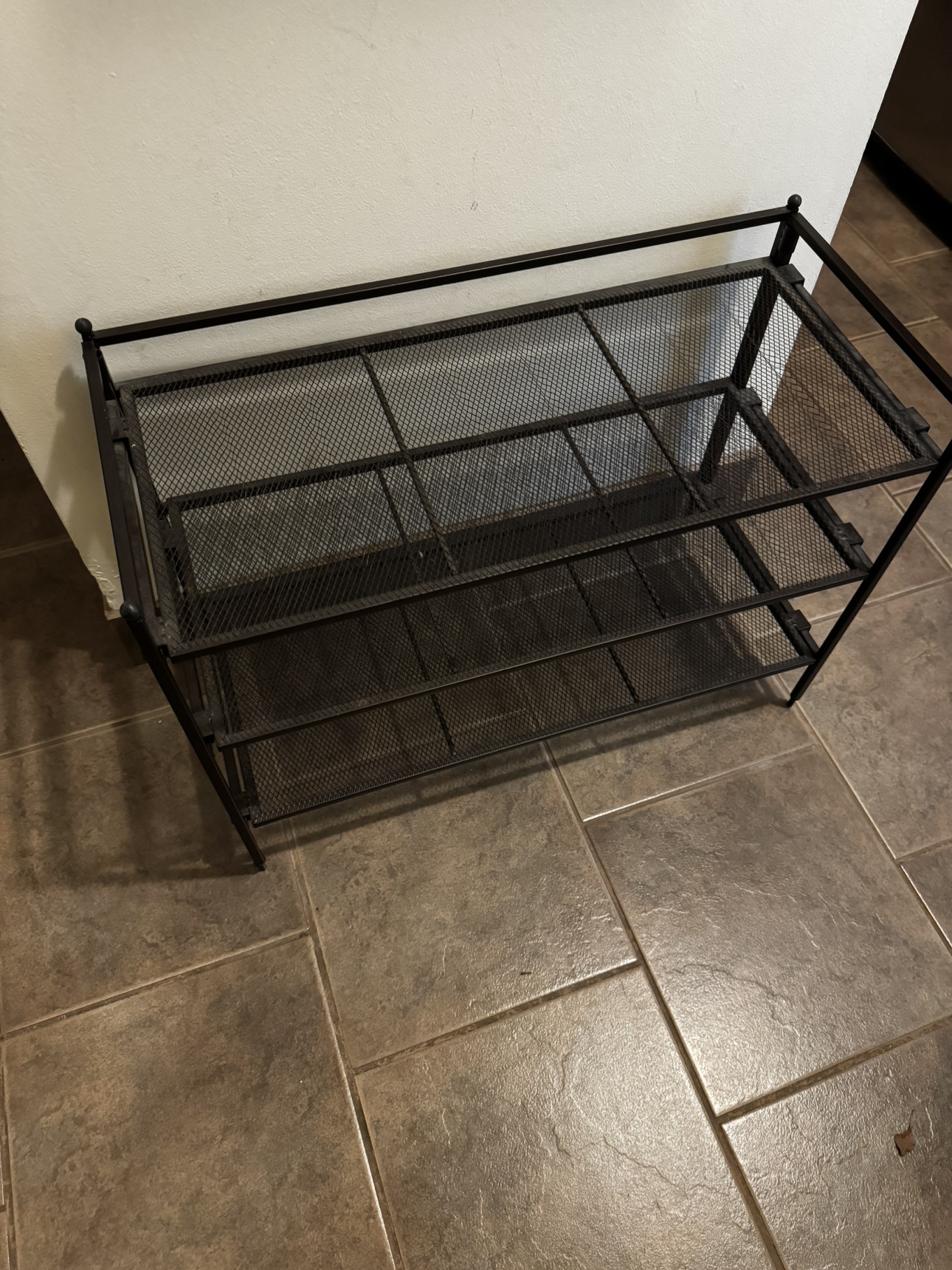 3 Tier Metal Shoe Rack