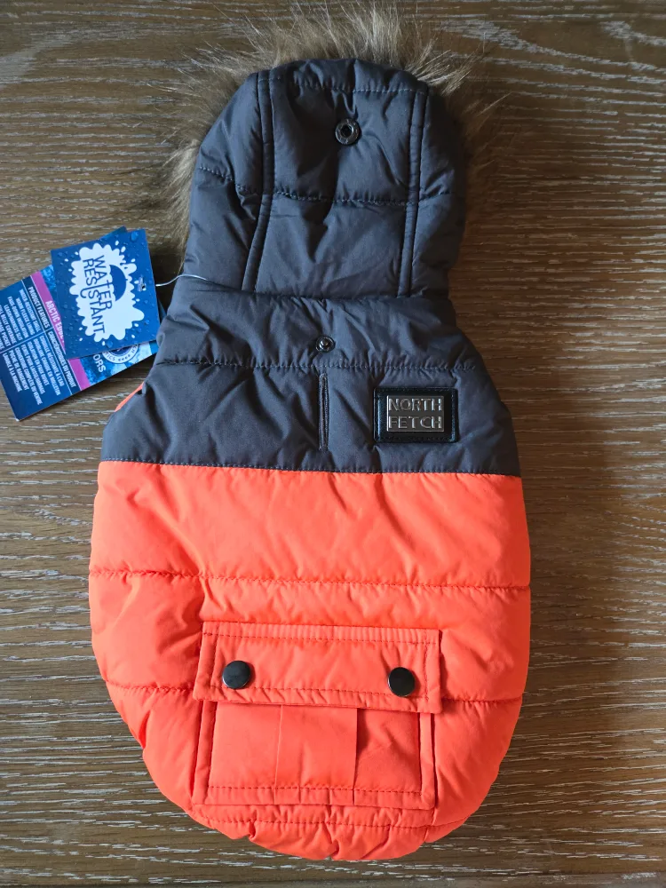 North Fetch Dog Coat | size XS 🤎🧡 image indicator(2)