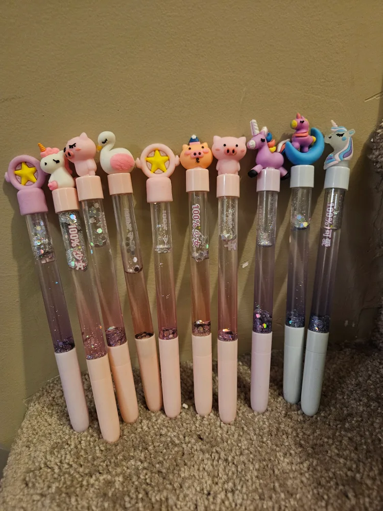 Liquid Glitter Pens / multi color pens thumbnail