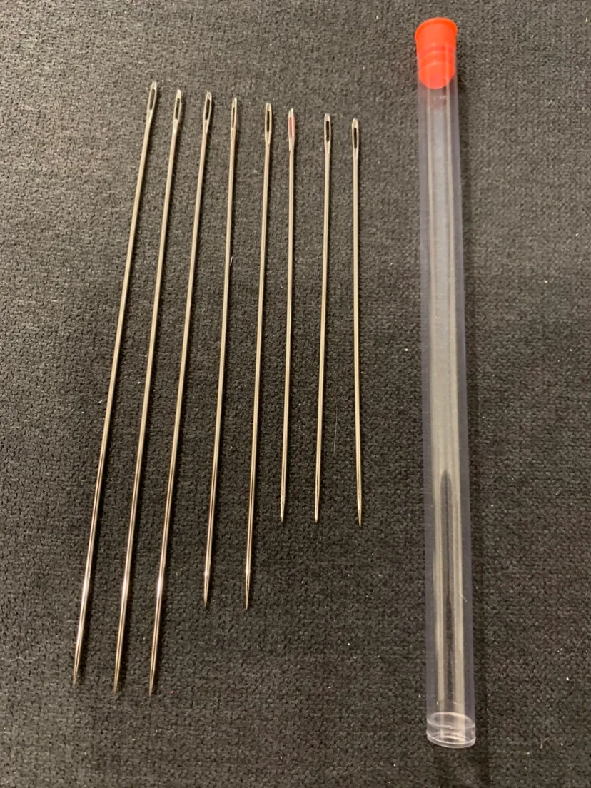 8 Large Eye Stitching Needles thumbnail