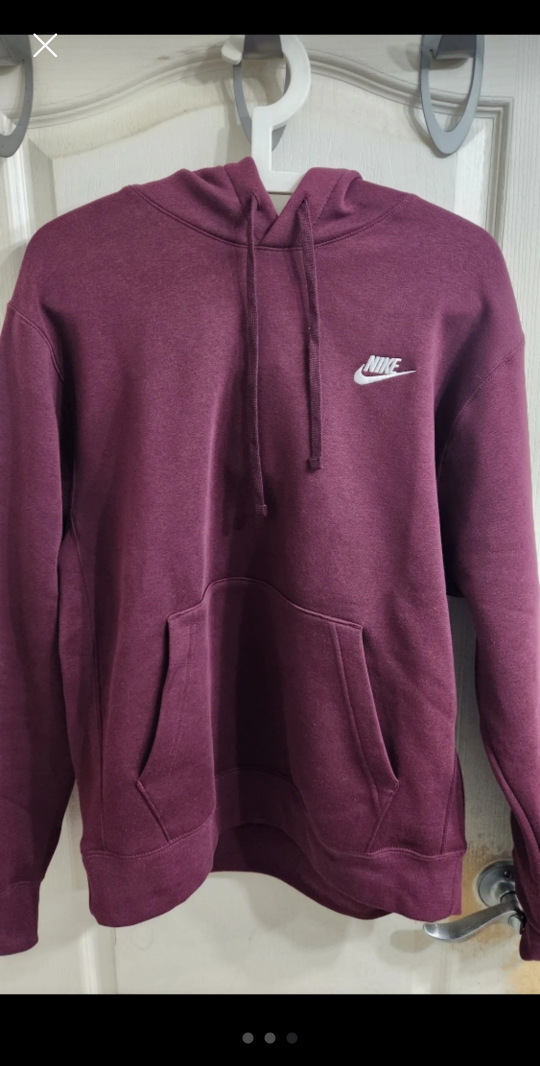Nike Burgundy Hoodie