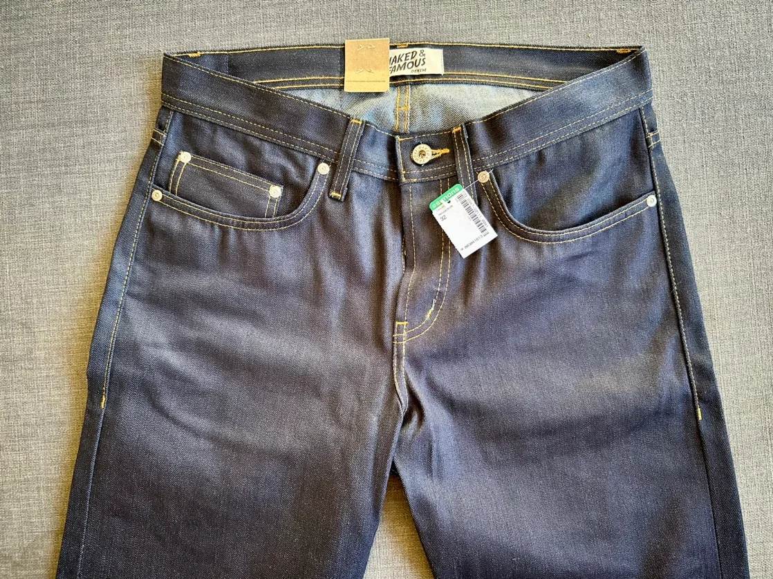 Naked & Famous Denim "Weird Guy" Jeans 32 thumbnail