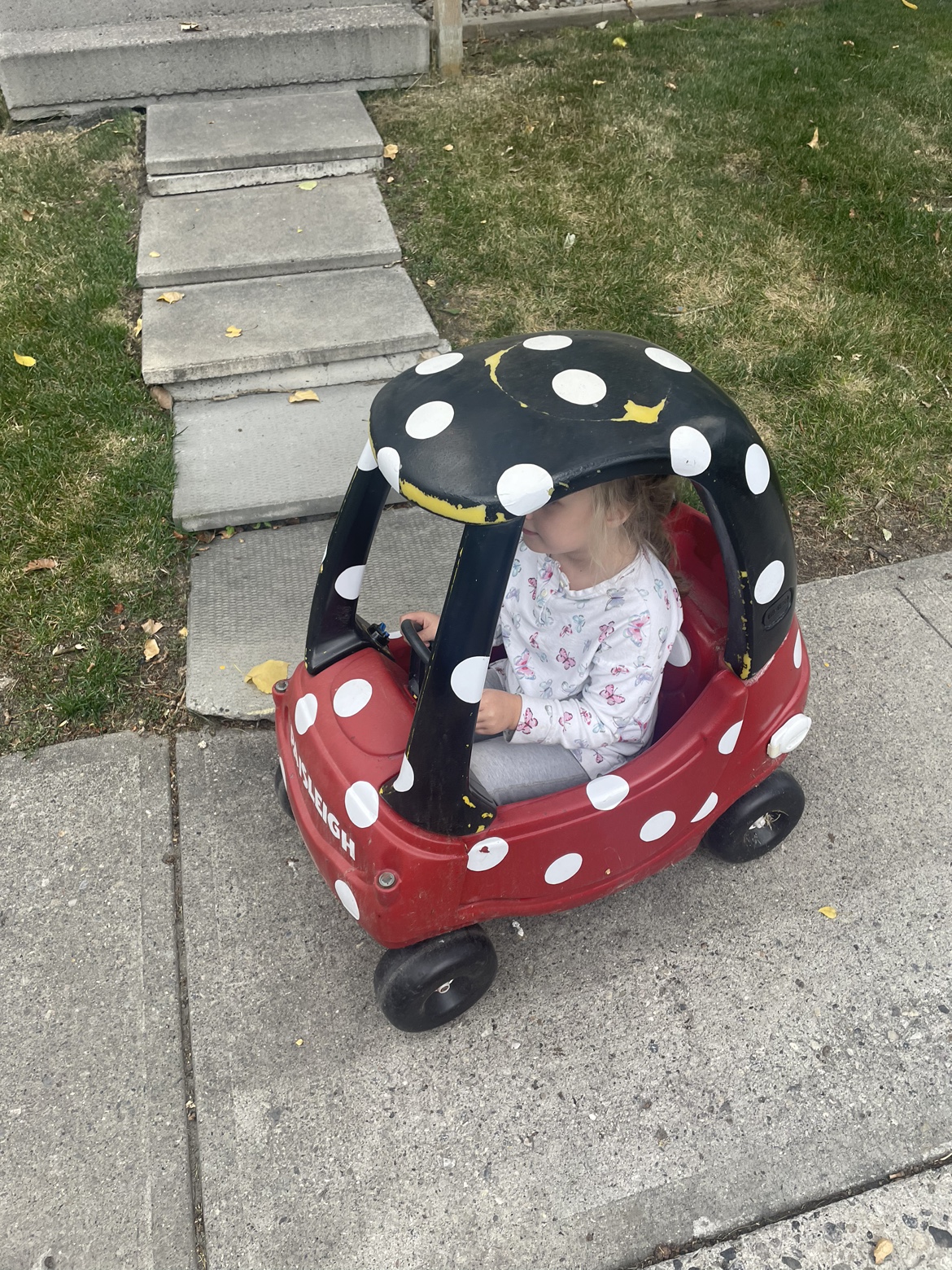 Red toys car