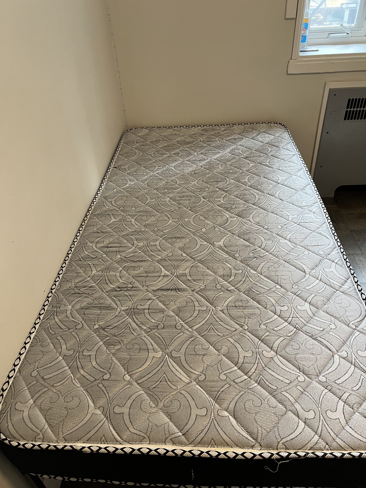Full-Size Bed Frame & Mattress