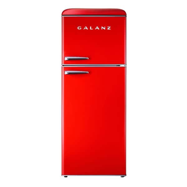 10.0 cu. ft. Retro Top Freezer Refrigerator in Red