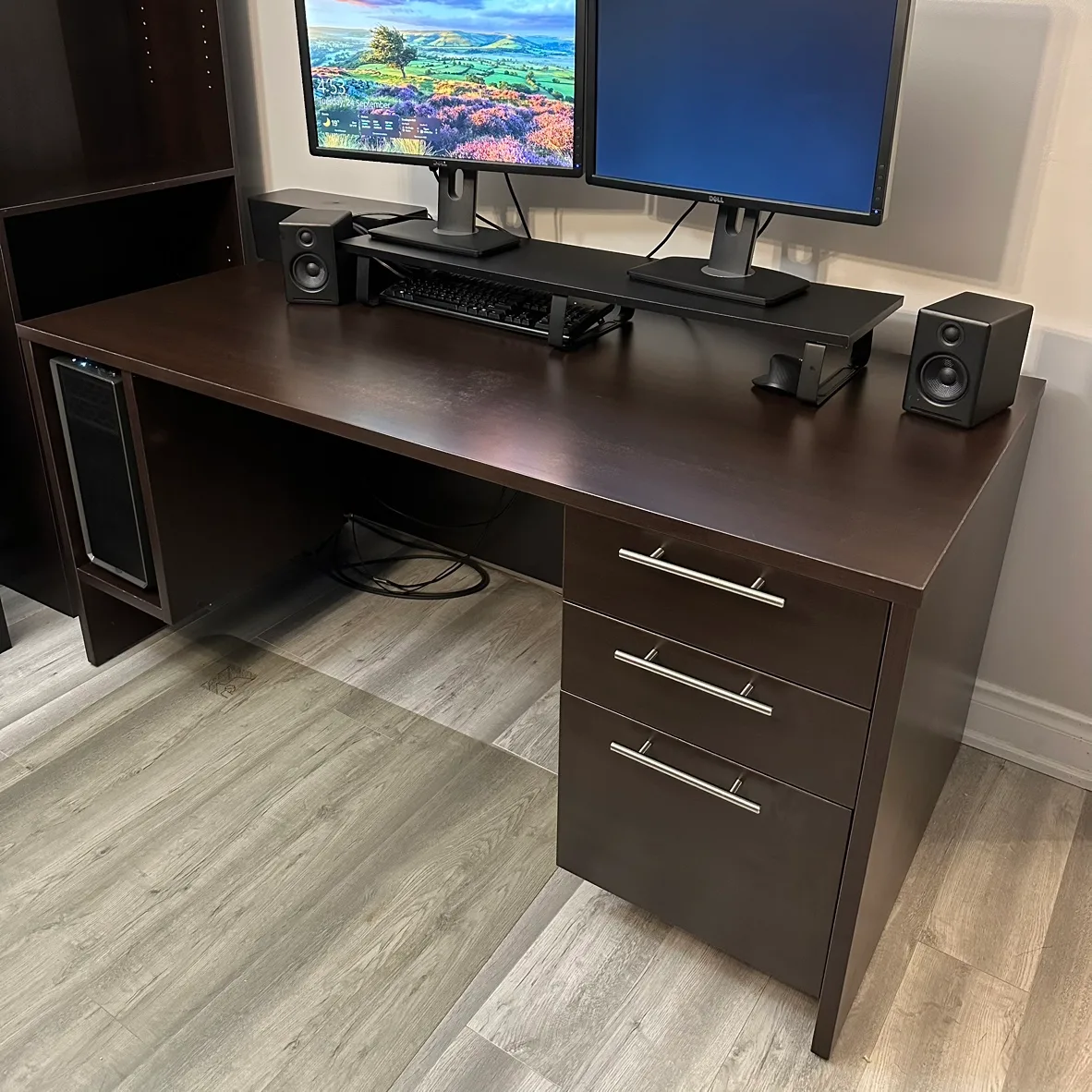 Harkel Solid Desk with Drawer thumbnail
