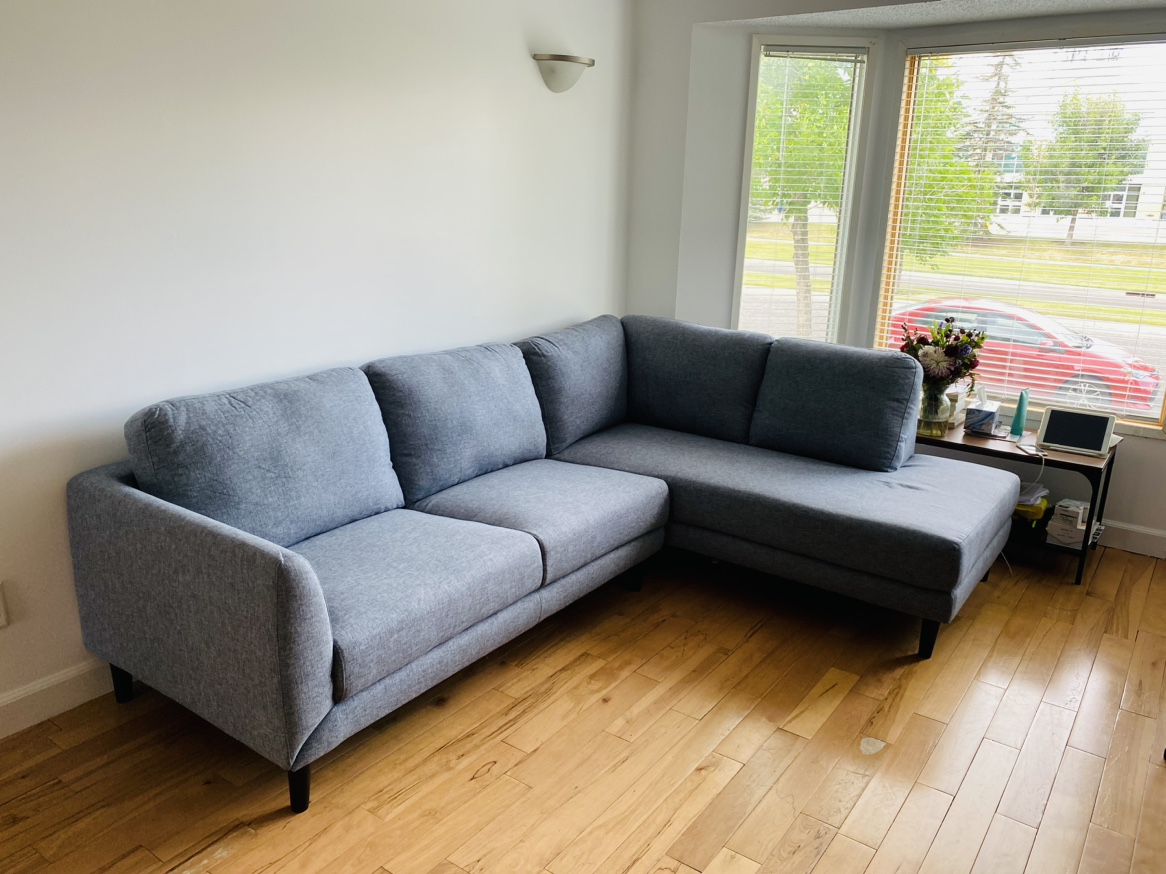 Blue Sectional Sofa
