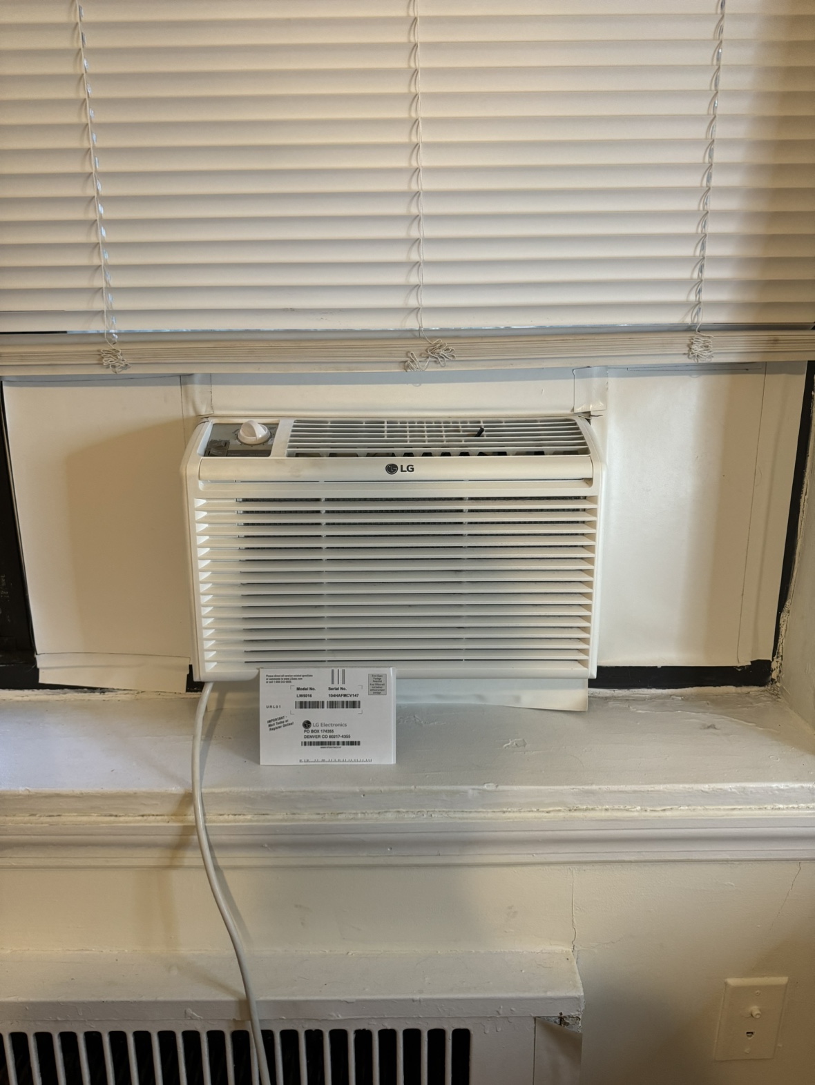 LG Window AC Unit