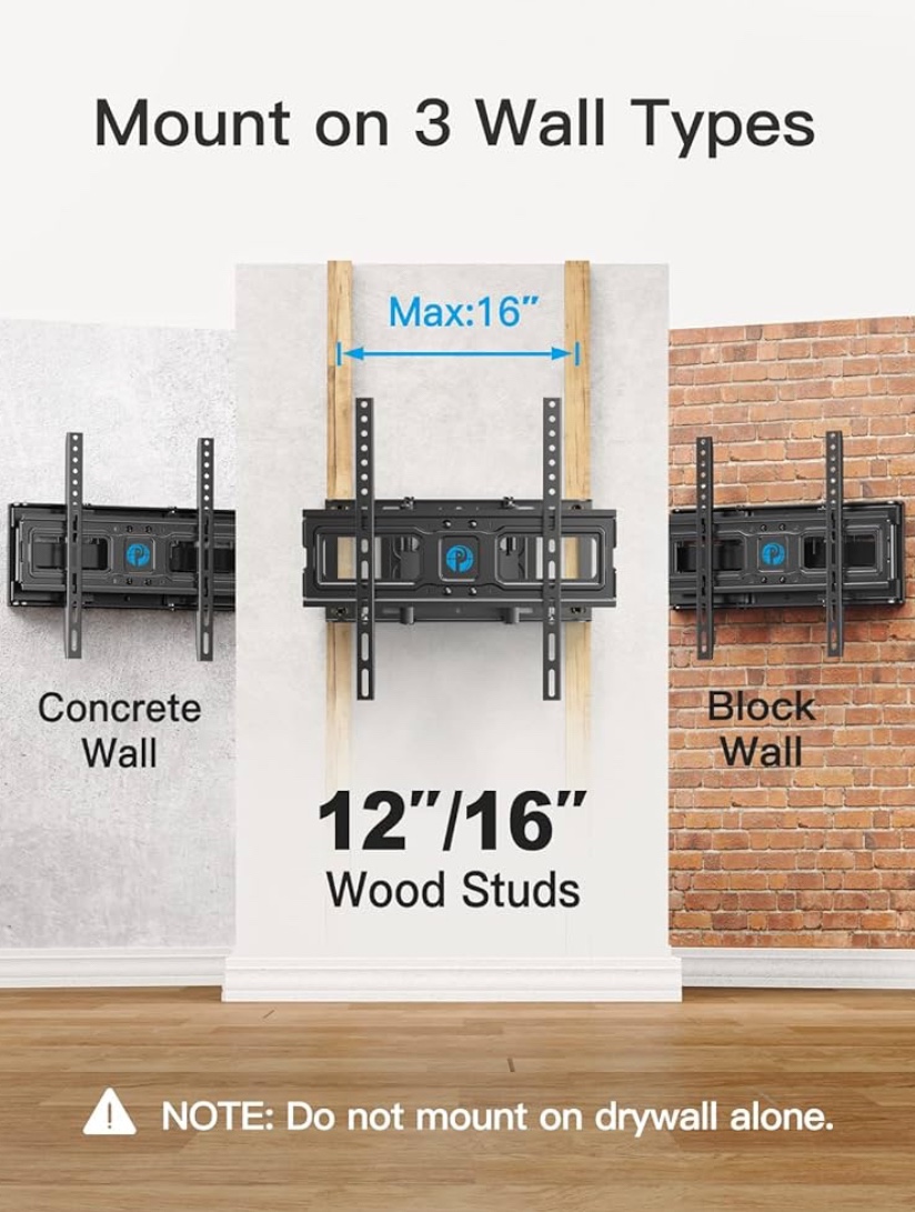 Full Motion TV Wall Mount - photo 4