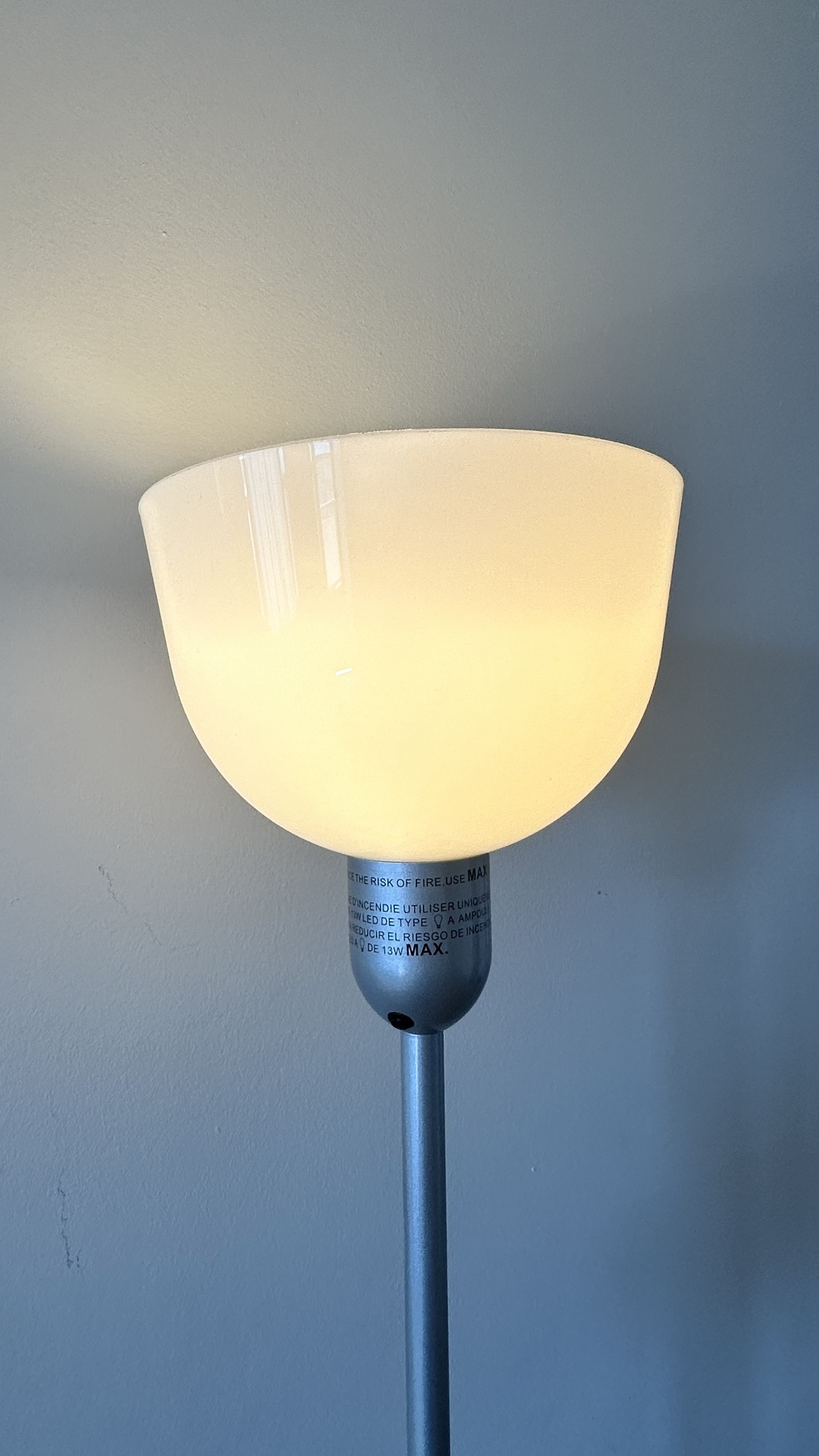 Silver Floor Lamp - photo 3