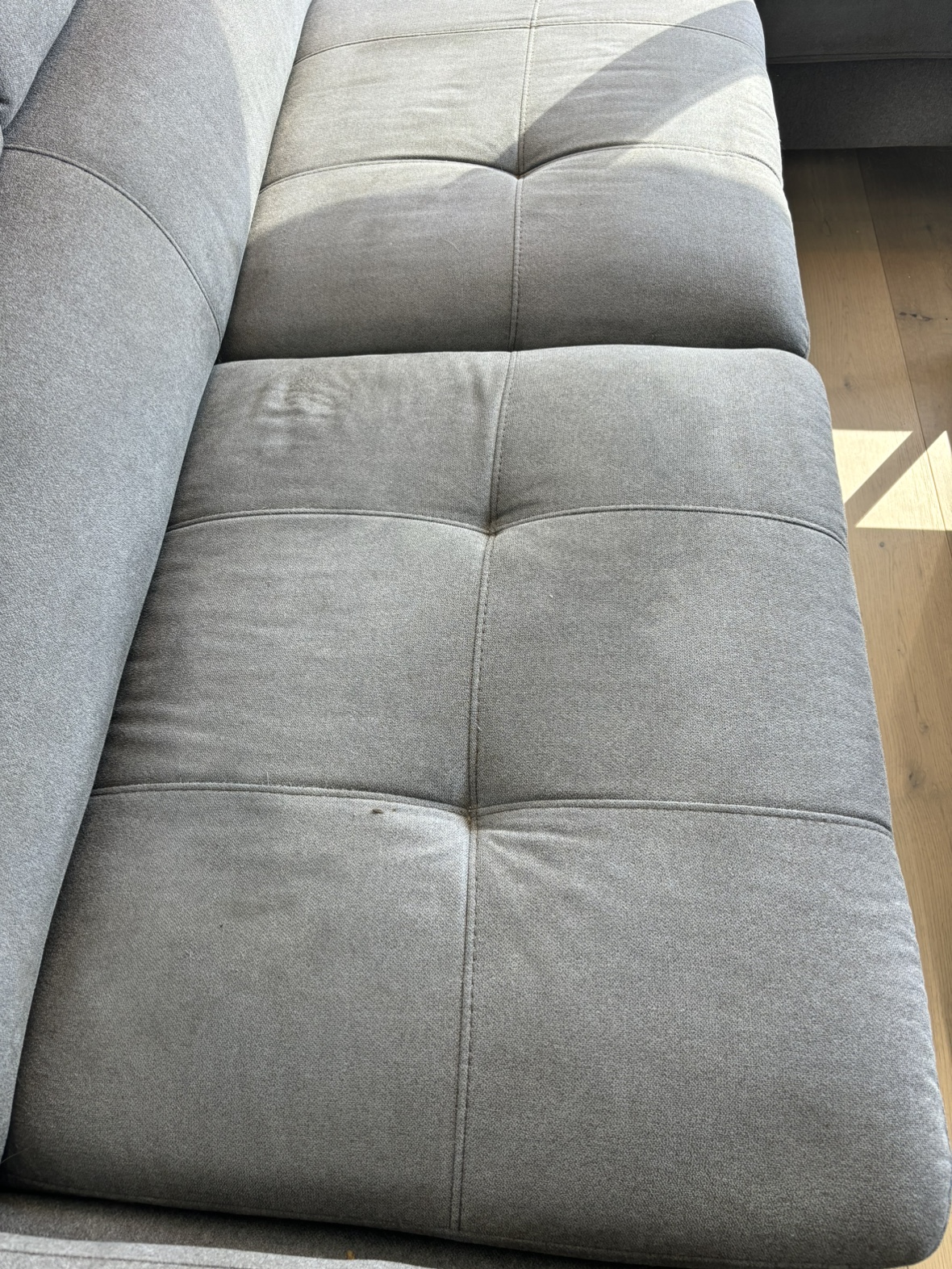 Grey Sectional Sofa - see description - photo 4