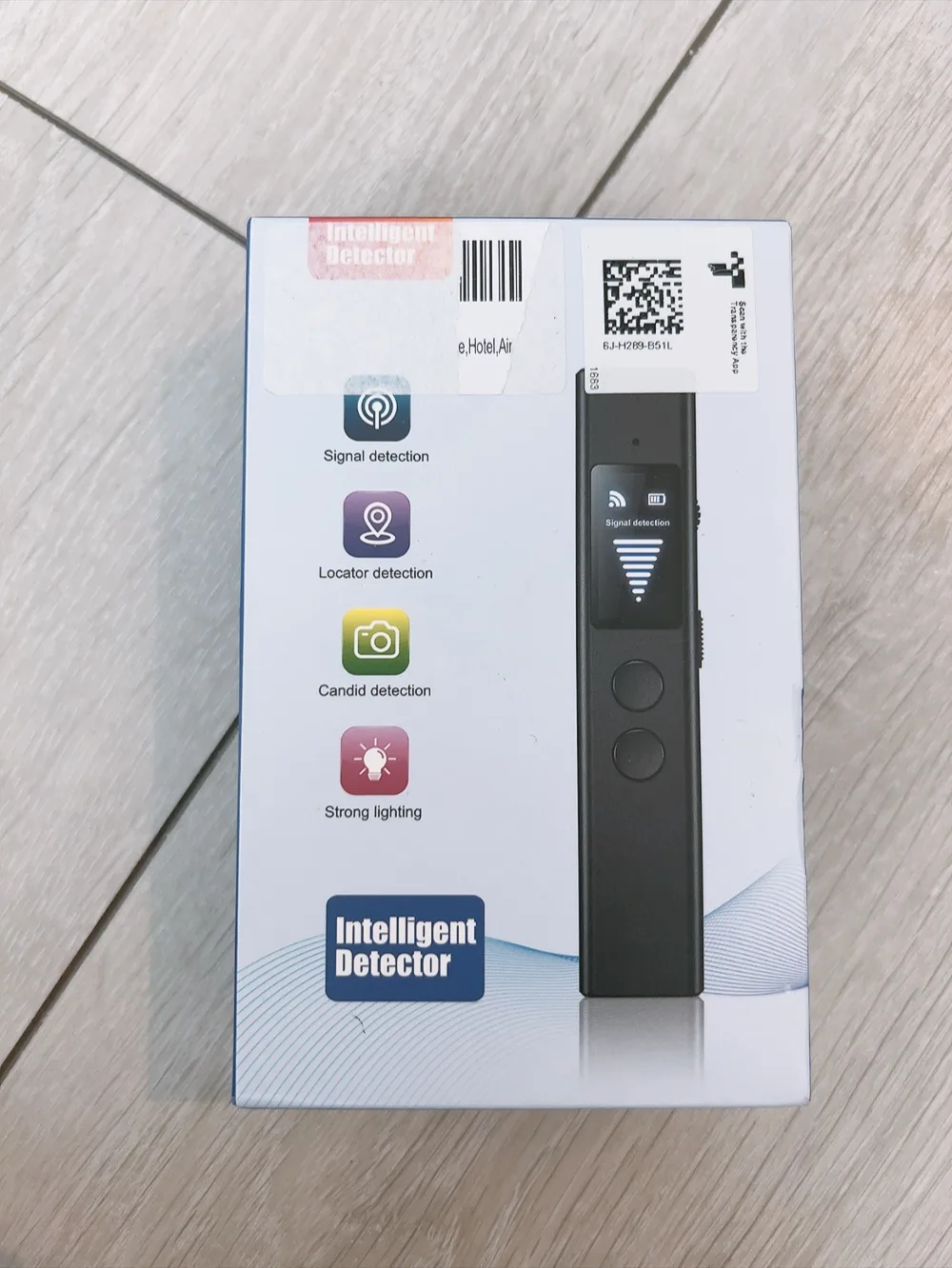 🥕Open box🥕 Hidden Camera Detectors,Anti Spy Detector image indicator(2)