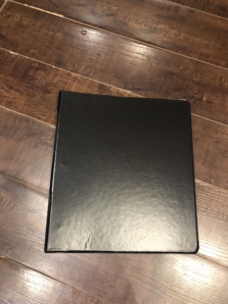 Black 1" Binder - photo 2