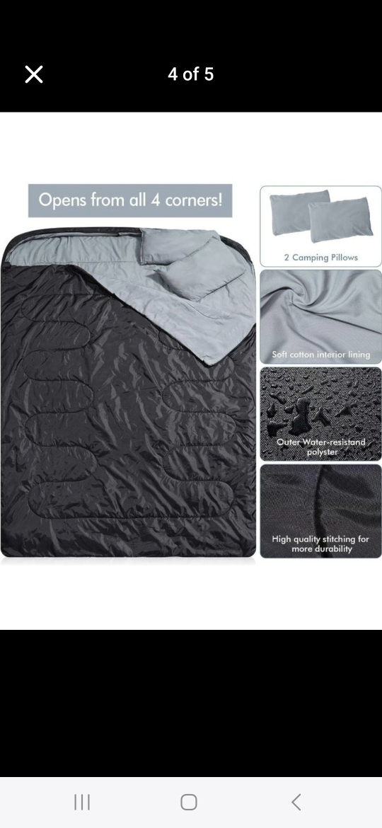 Brand New Camping Sleeping Bag - photo 2