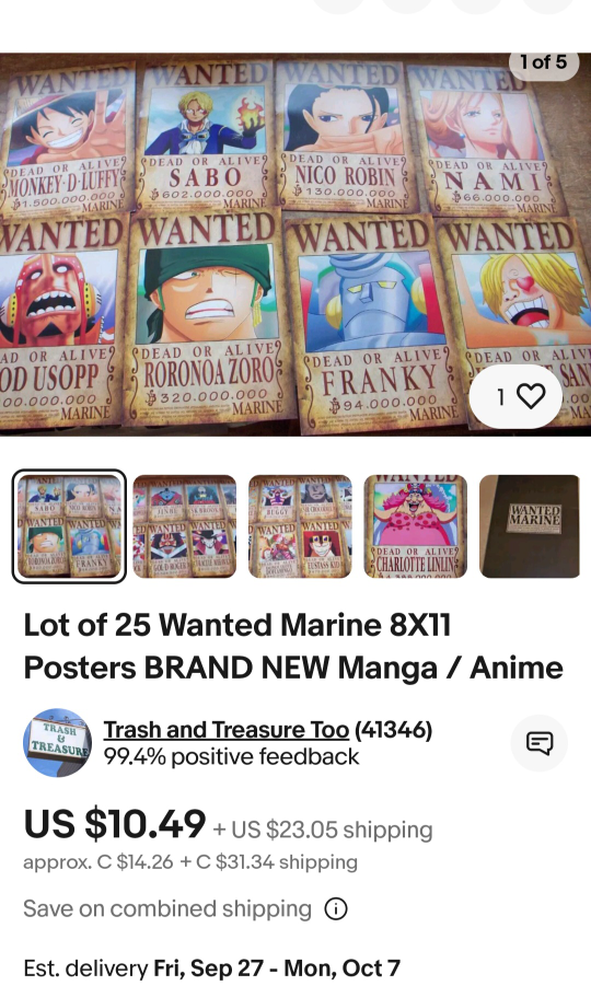 Wanted Marine Anime/Manga posters - photo 2