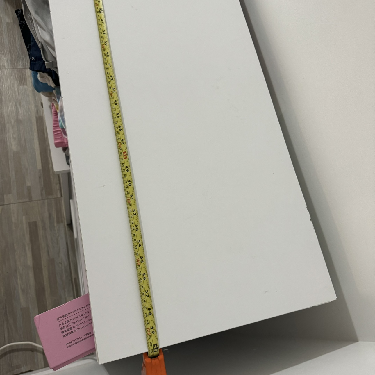 White Desk with Drawers - photo 2