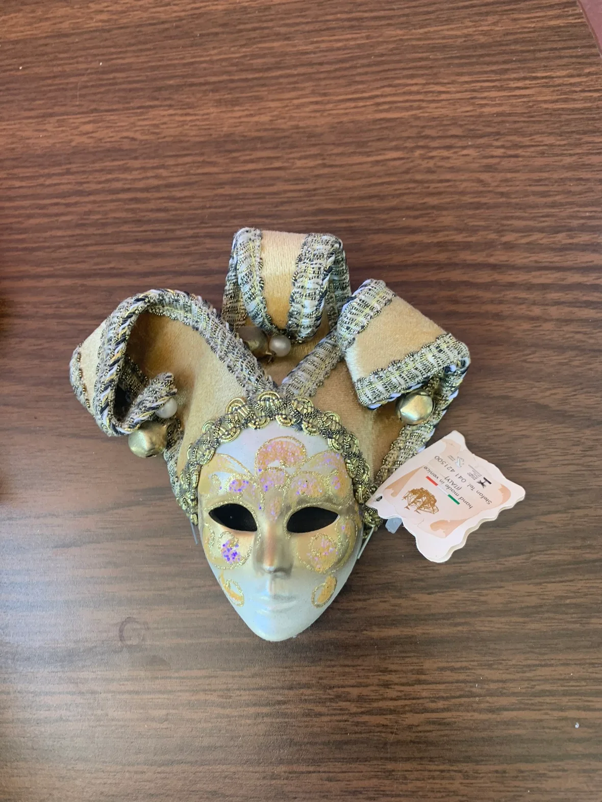 2 x Venetian Carnival Masks image indicator(5)