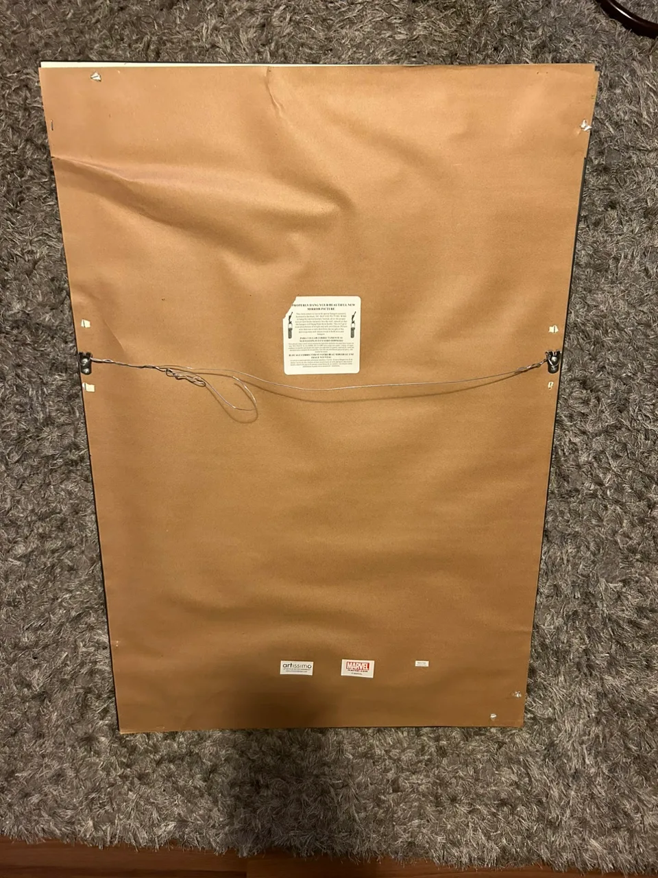 Captain America Comic Book Print image indicator(2)