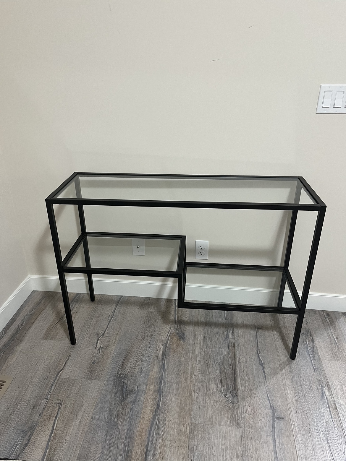 Glass Console Table