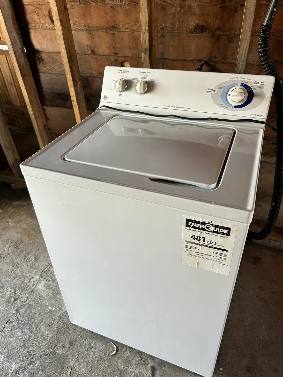GE Top Load Washing Machine thumbnail