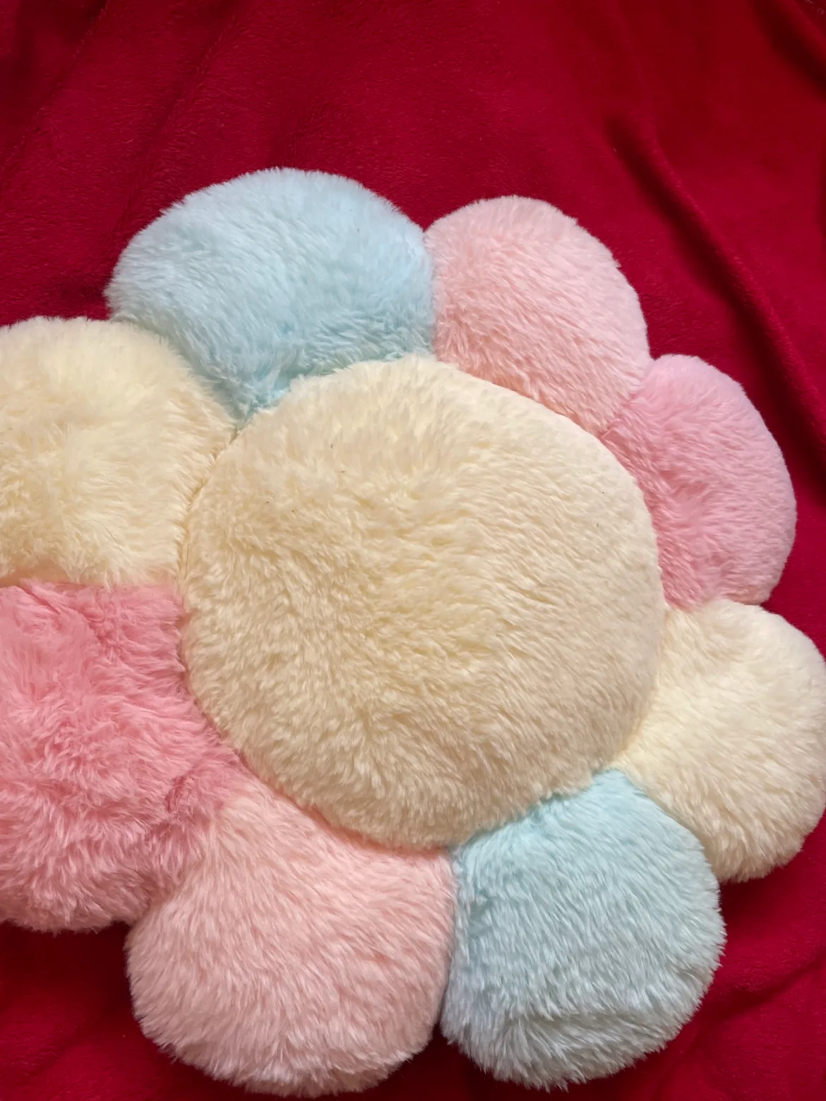 Pastel Flower Plush Pillow image indicator(4)