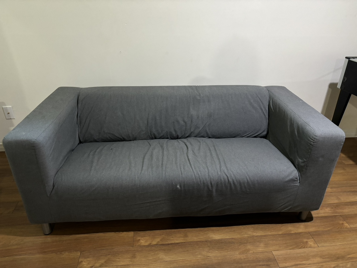 Grey IKEA Klippan Sofas x2