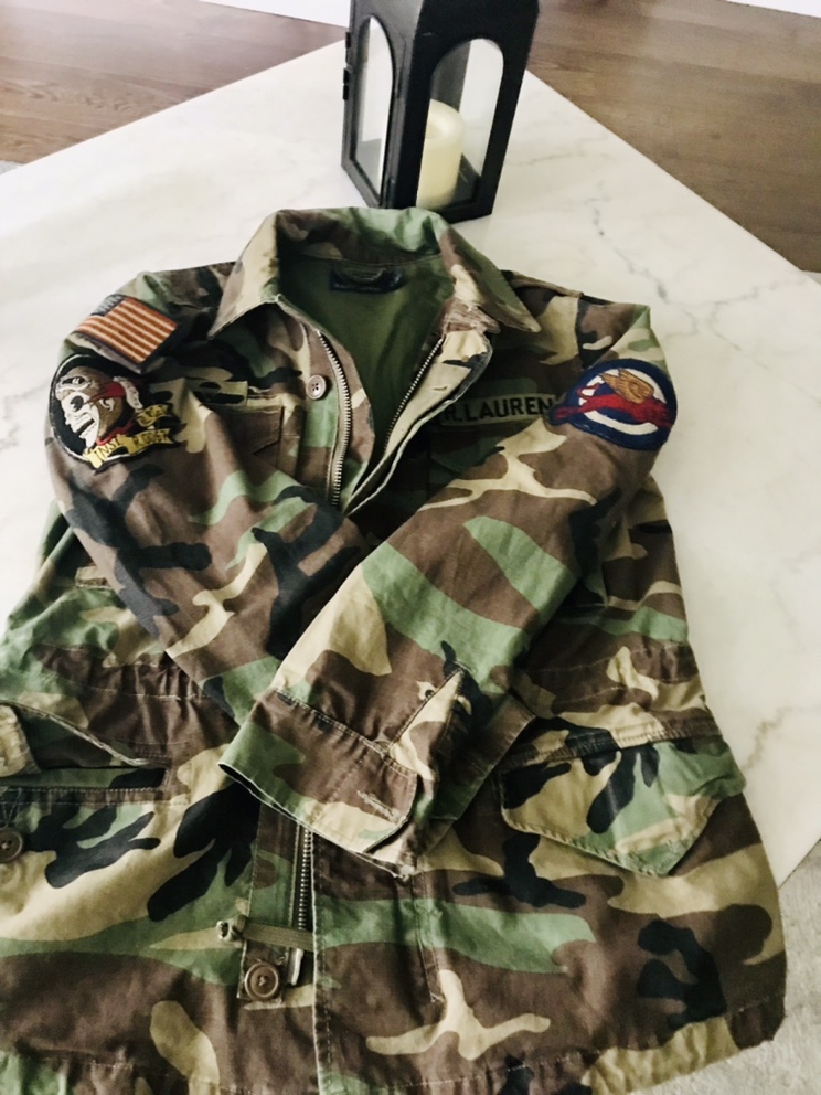 Ralph Lauren camo jacket unisex