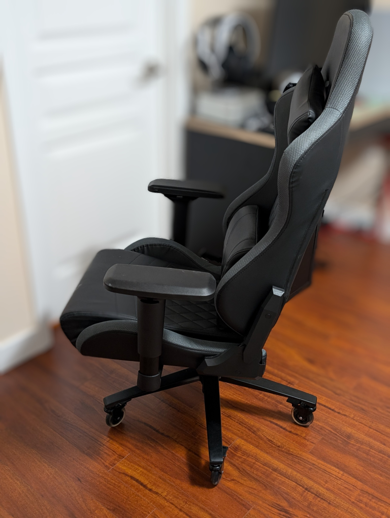 Black and Gray Gaming Chair (Collection) - photo 2