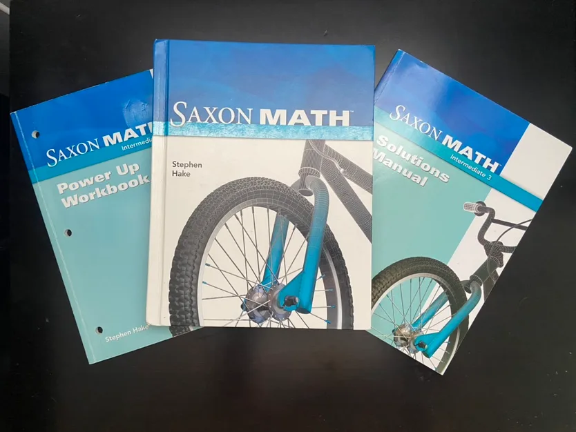 Saxon Math: Intermediate Three (Complete set) 2011 thumbnail