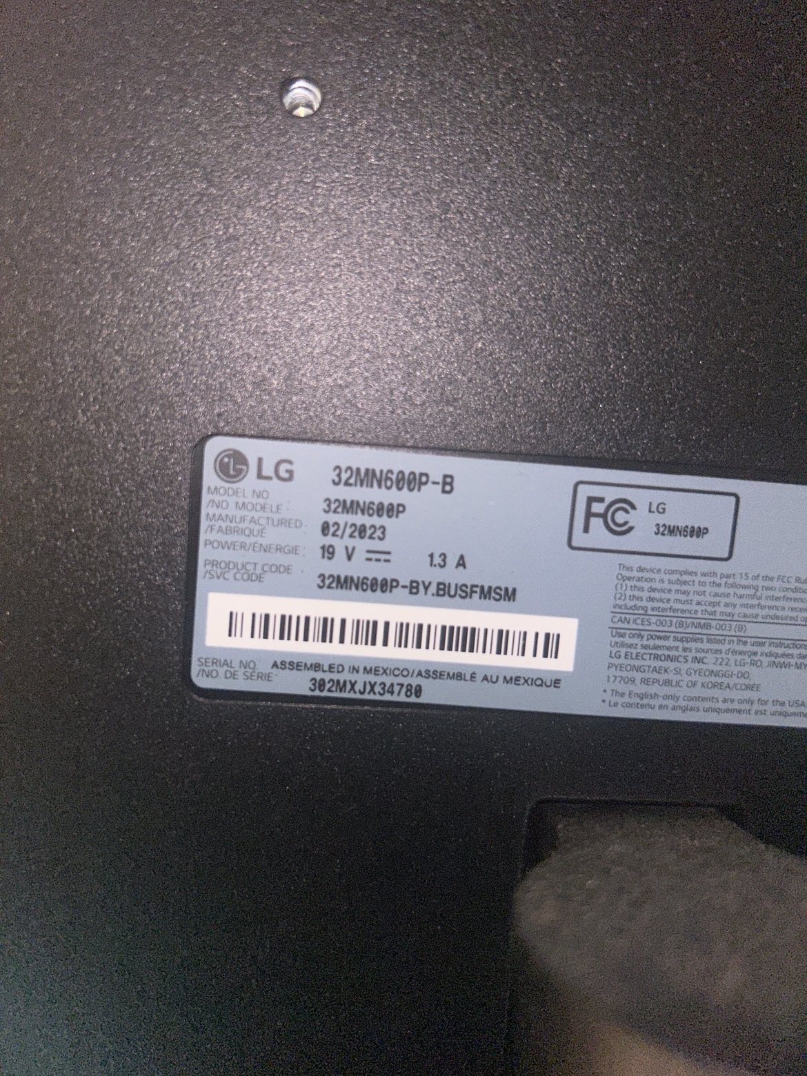 32MN600P-B 31.5" Full HD IPS Monitor with AMD FreeSync™ - photo 2