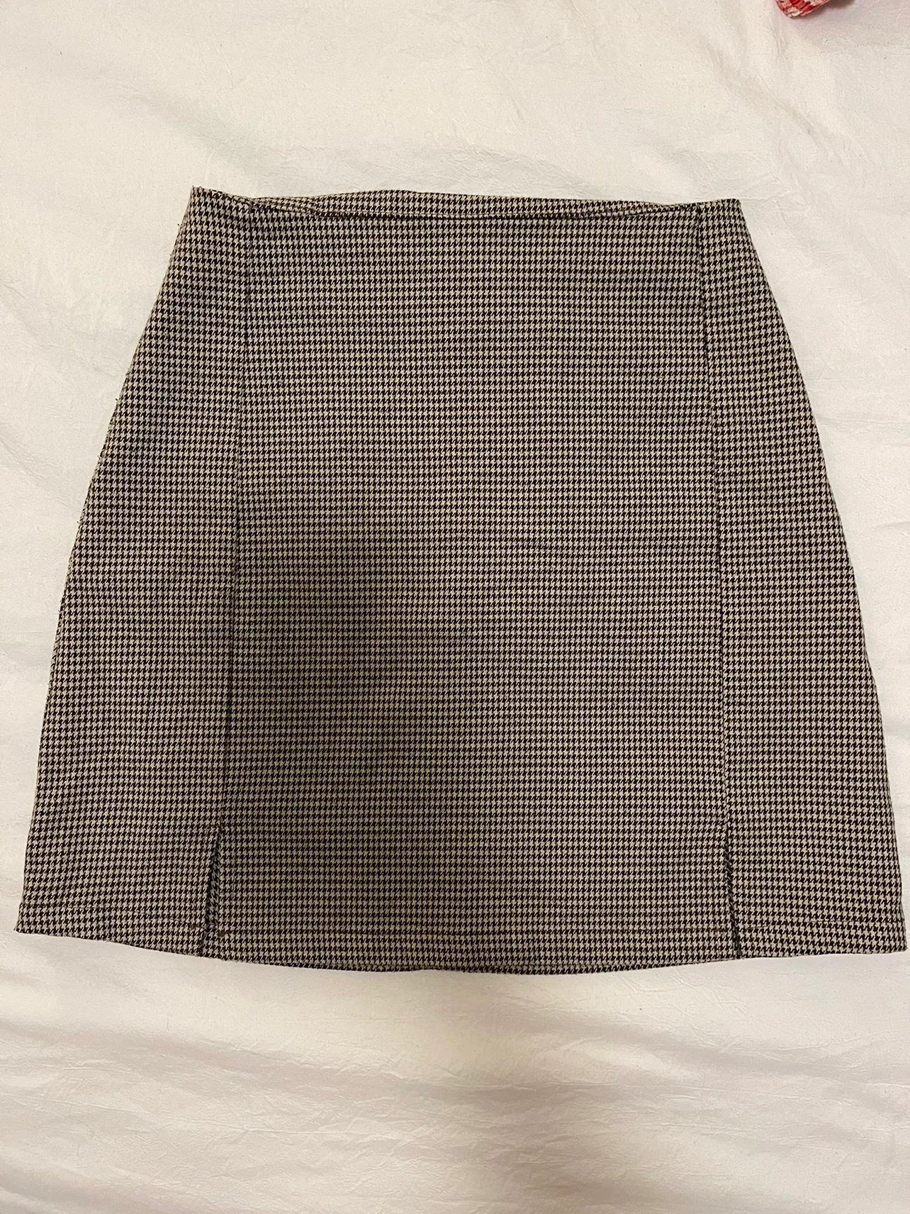 PacSun-John Galt Houndstooth Mini Skirt