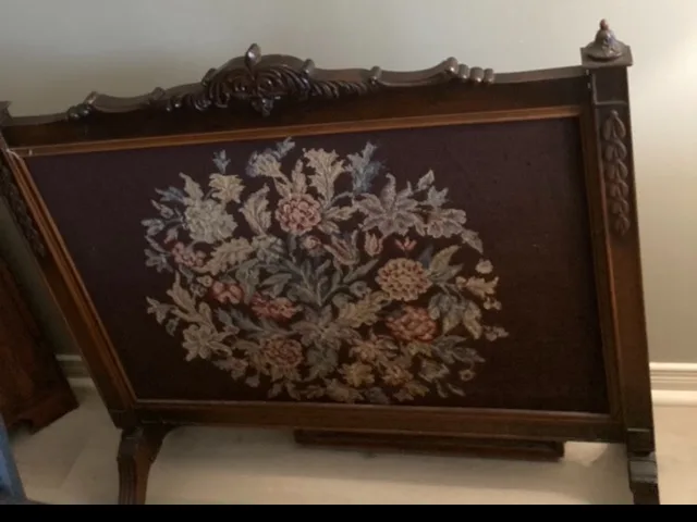 Antique Fireplace Screen thumbnail