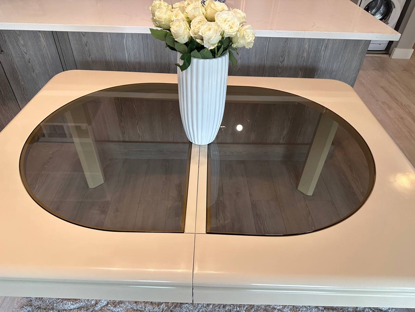 Glass Top Dining Table - photo 2