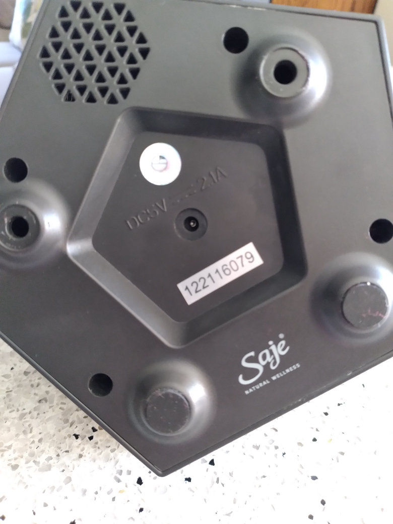 Sajè Portable Cordless Diffuser with charger - photo 5