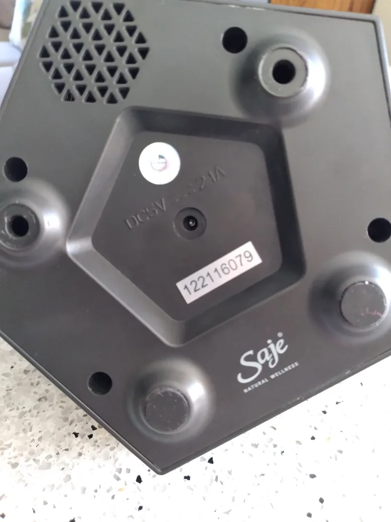 Sajè Portable Cordless Diffuser with charger image indicator(5)