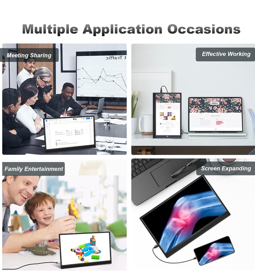 15.6 Inch Touchscreen Portable Monitor - photo 4