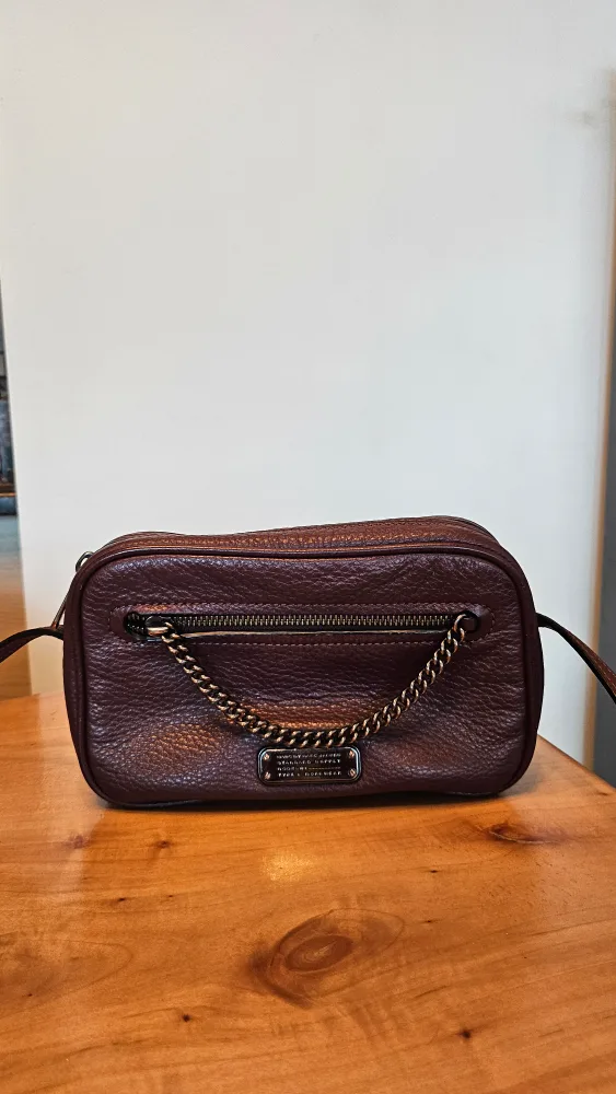 Marc Jacobs Burgundy Crossbody Bag thumbnail