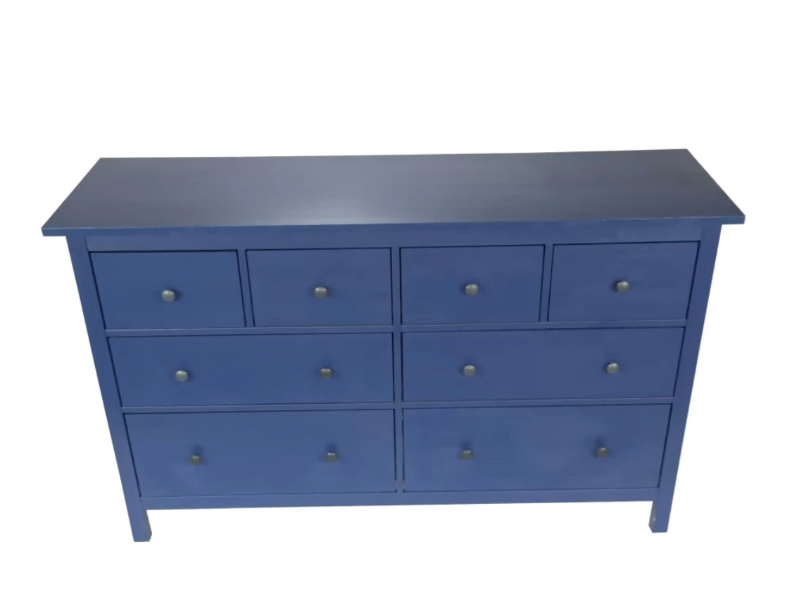 Blue Ikea Hemnes Dresser with Eight Drawers | Karrot Blue Ikea Hemnes Dresser with Eight Drawers | Karrot