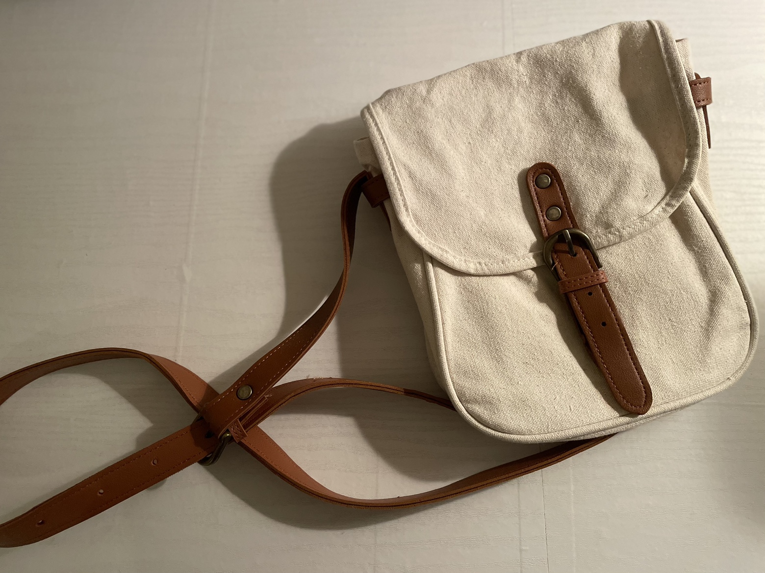 Canvas Crossbody Bag
