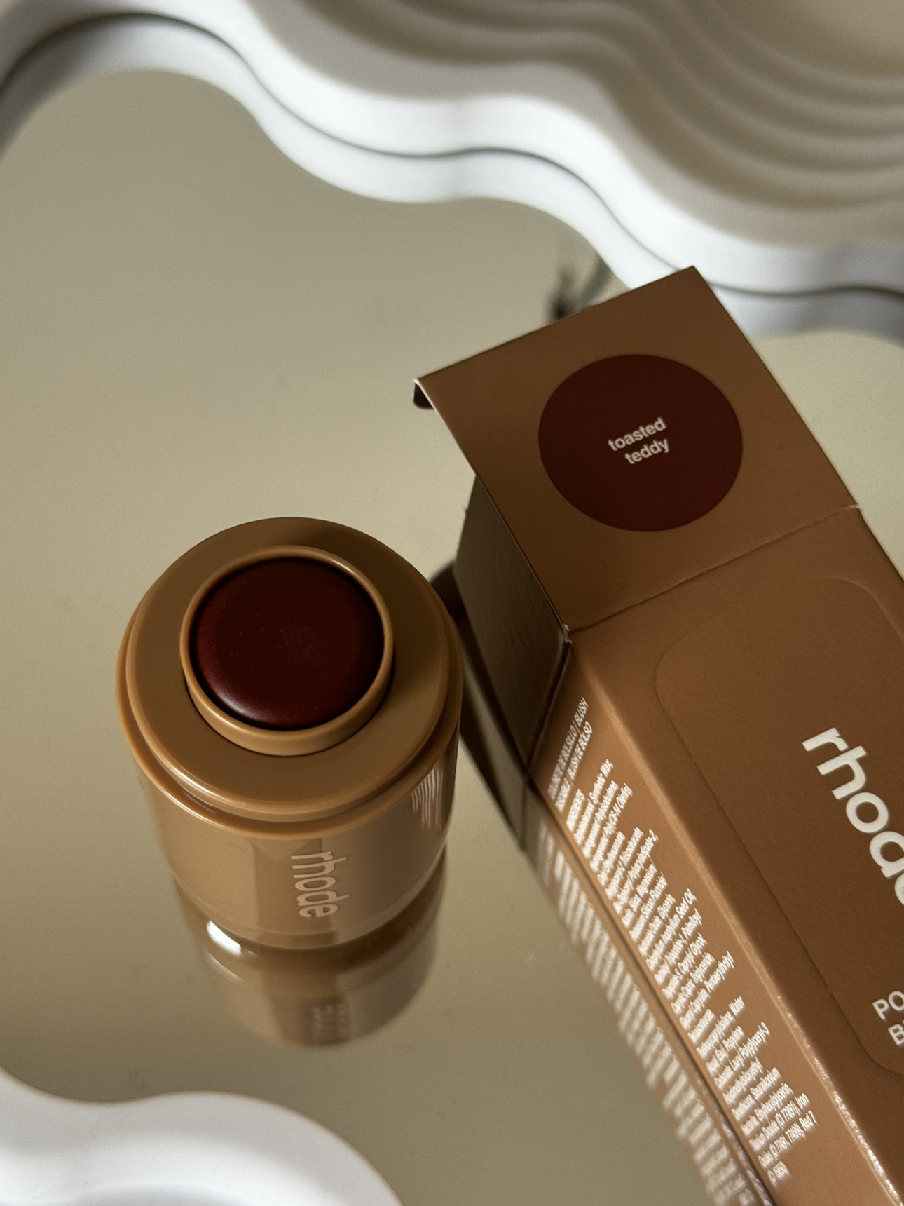 Rhode Pocket Blush in Toasted Teddy