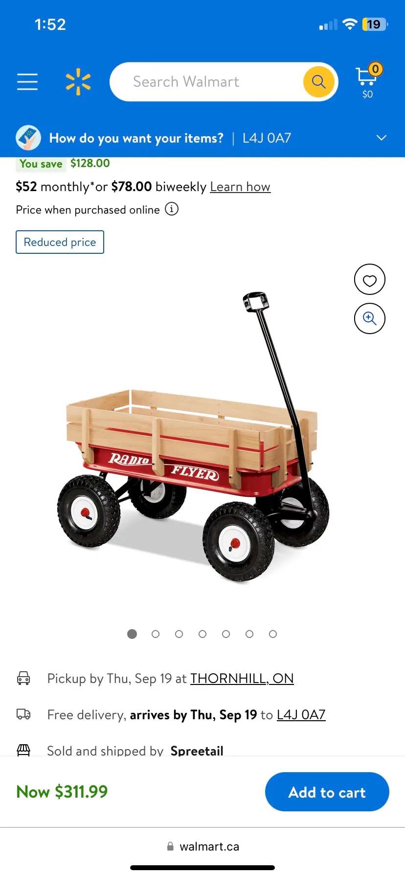 Radio Flyer Wagon *used* thumbnail
