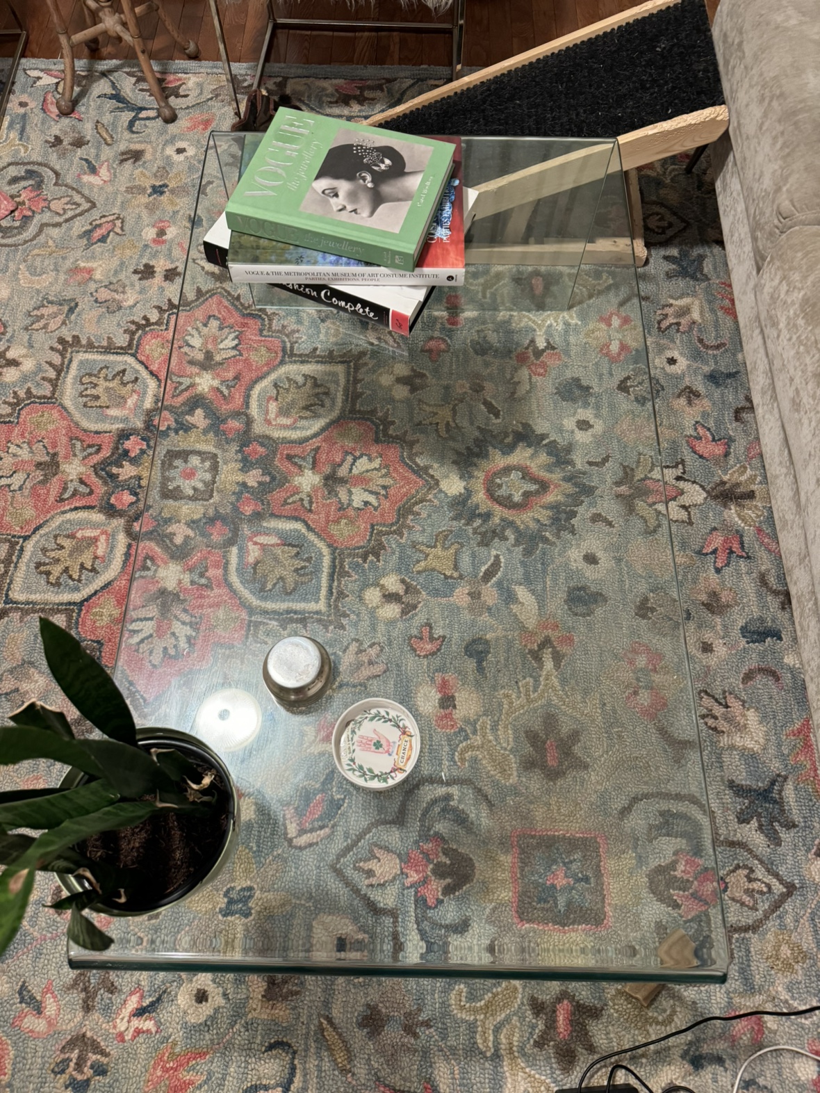Safavieh Glass Coffee Table - photo 5