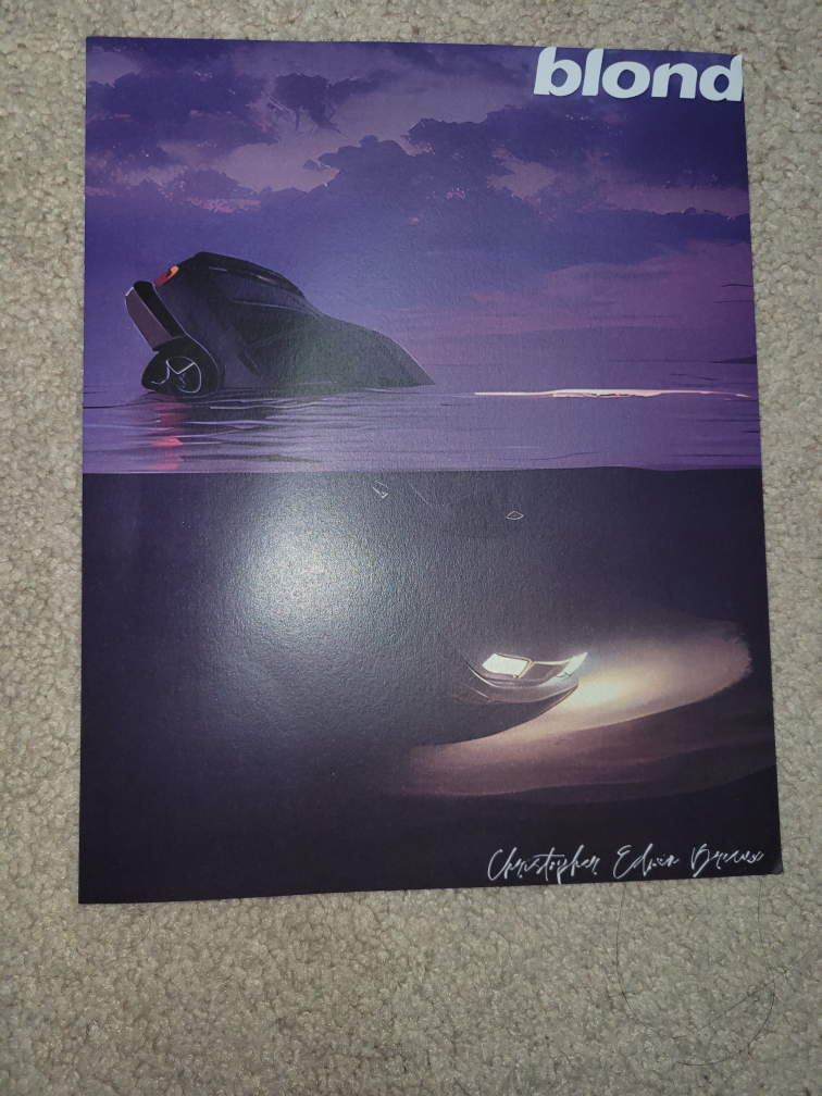 Frank Ocean Blond Album Poster Set - photo 4