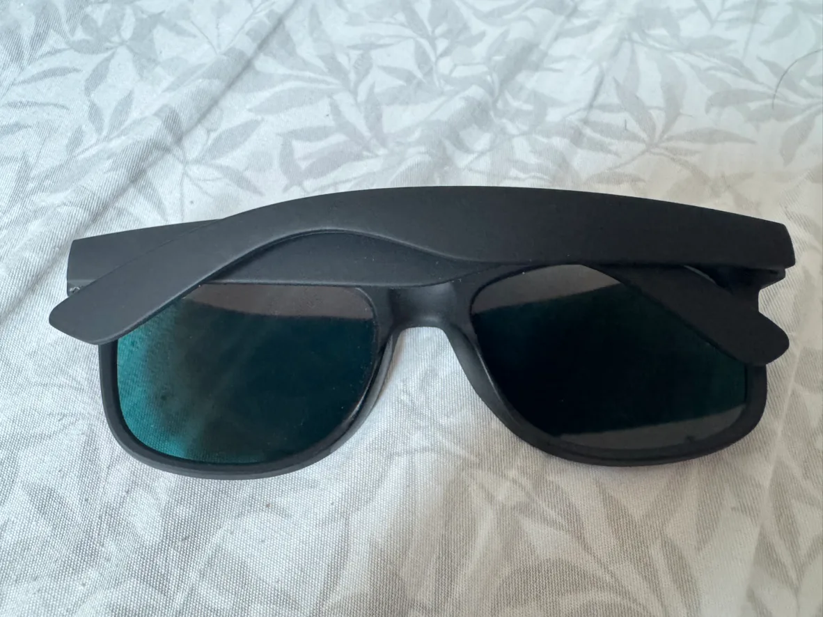 Black Sunglasses with Mirrored Lenses 🥕 image indicator(3)