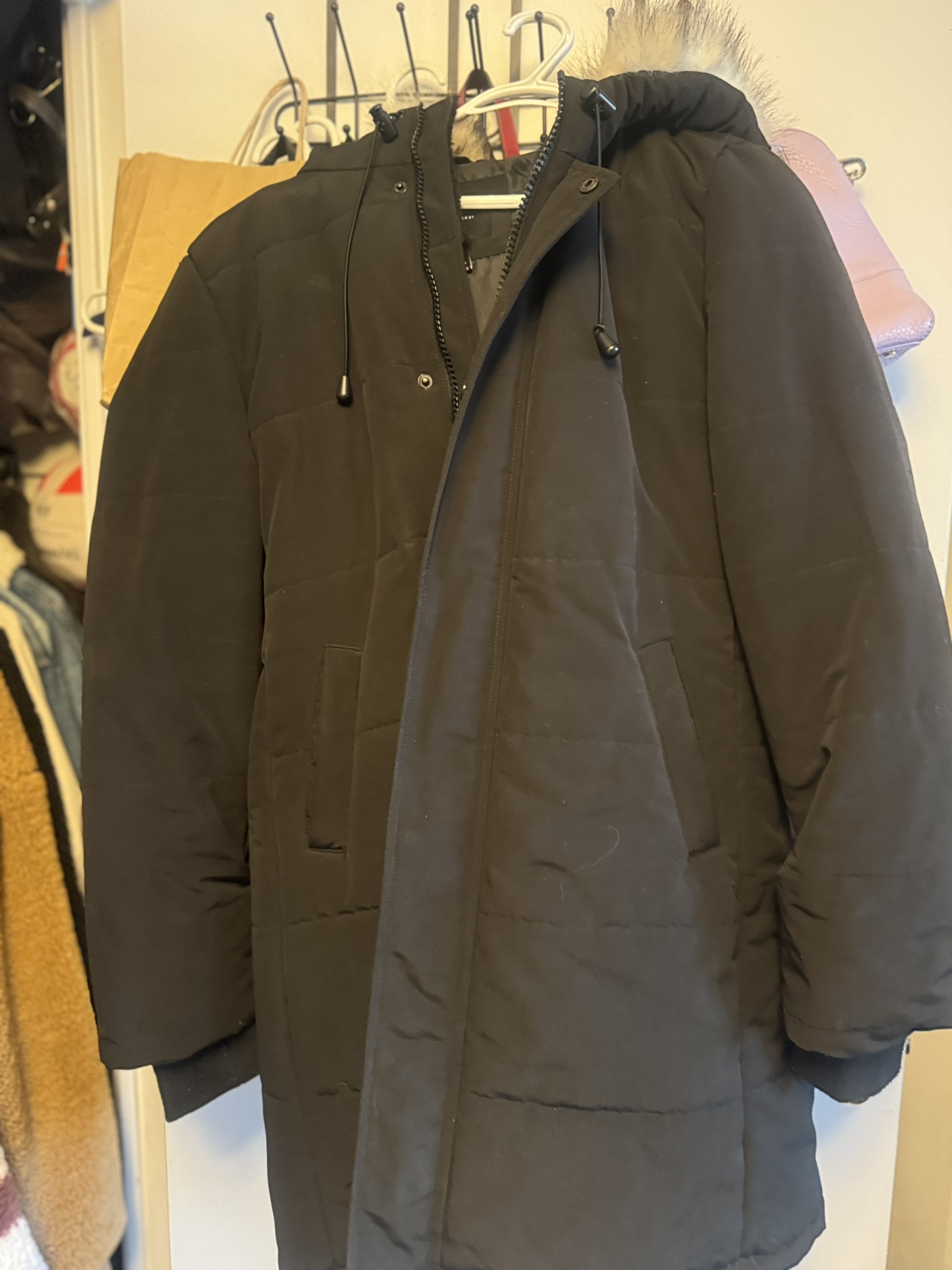 Forever 21 Black Winter Coat