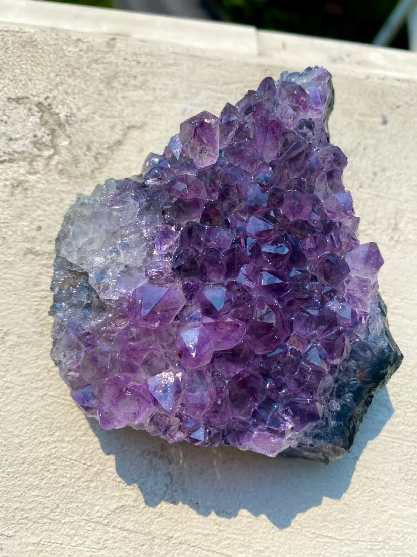 Amethyst Crystal Geode Cluster image indicator(8)