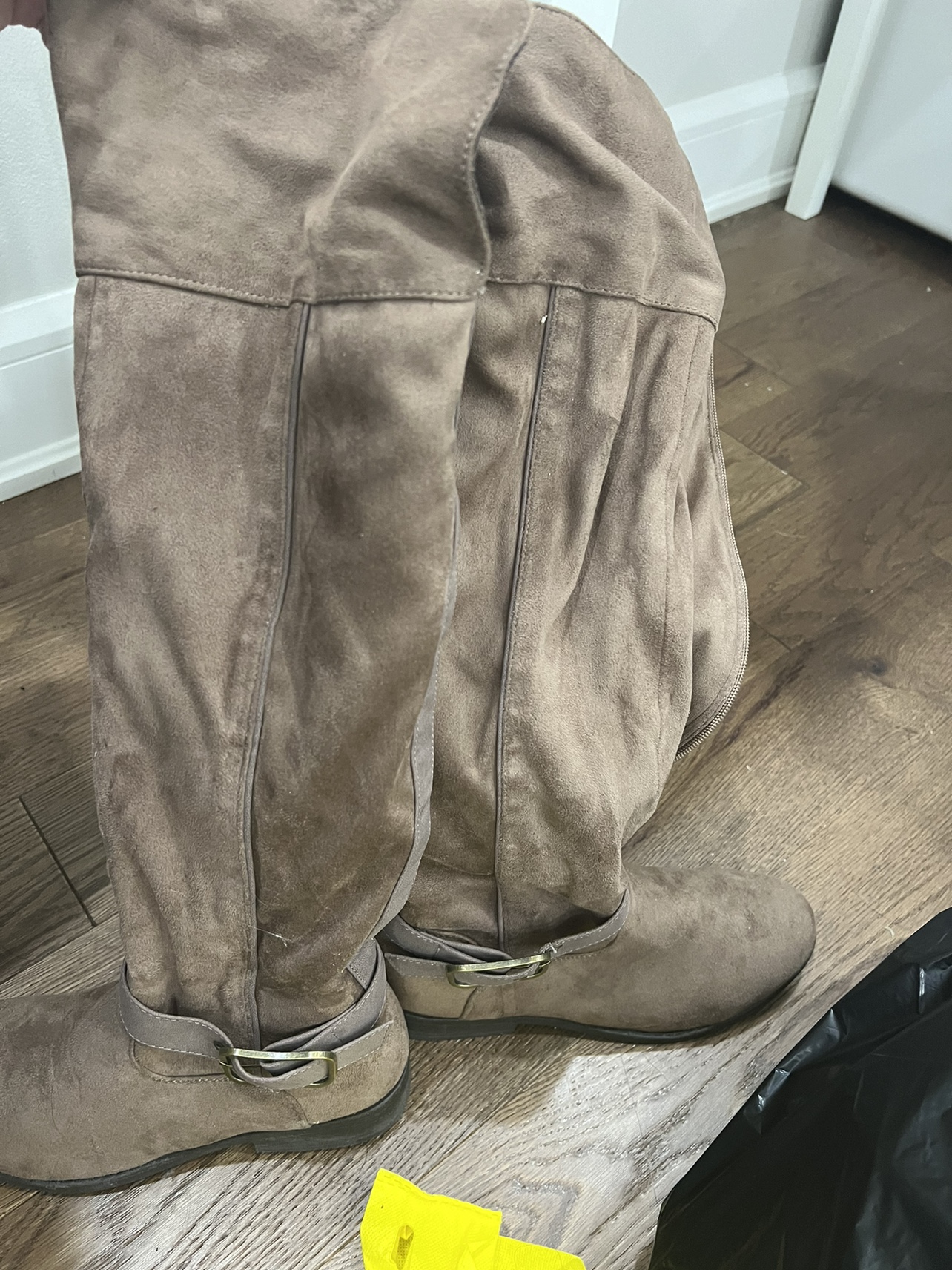 Suede Over the Knee Boots - photo 2