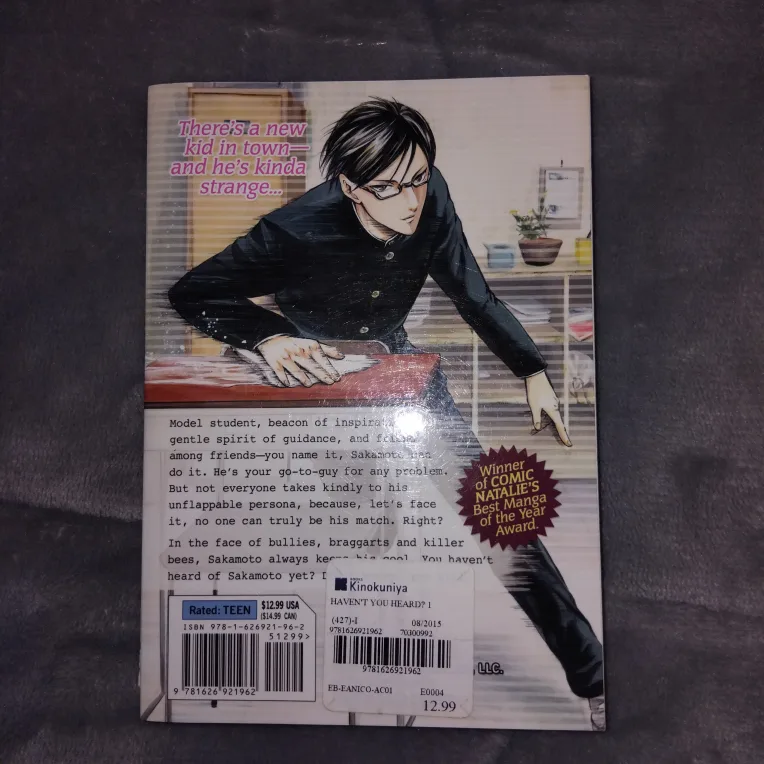 🧡.Haven't You Heard? I'm Sakamoto Volume 1 image indicator(2)