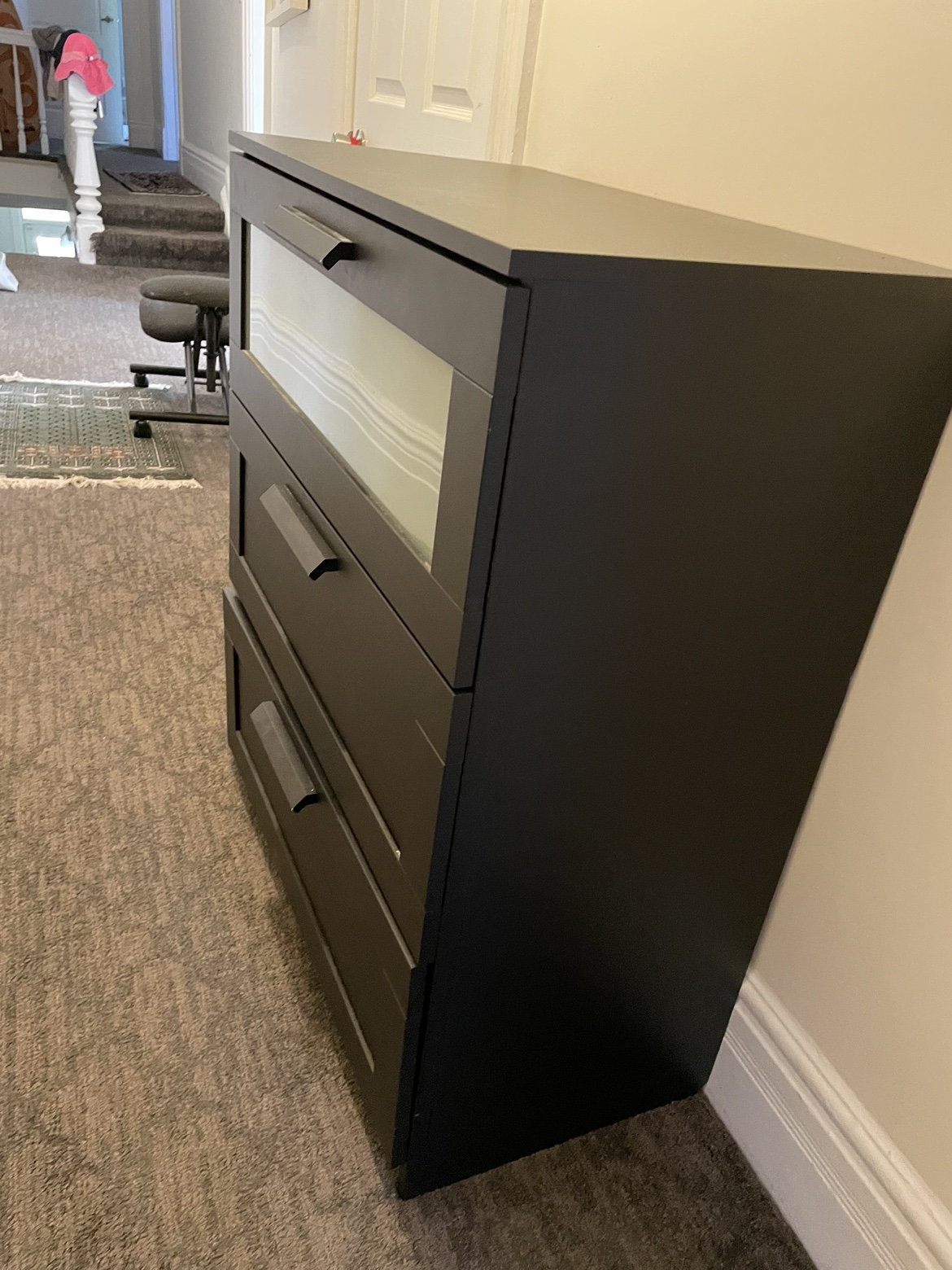 Black IKEA Chest of Drawers - photo 2