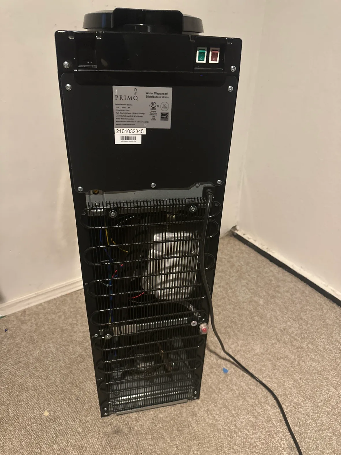Primo Water dispenser image indicator(3)